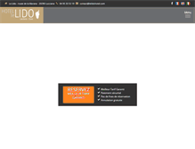 Tablet Screenshot of lelidohotel.com